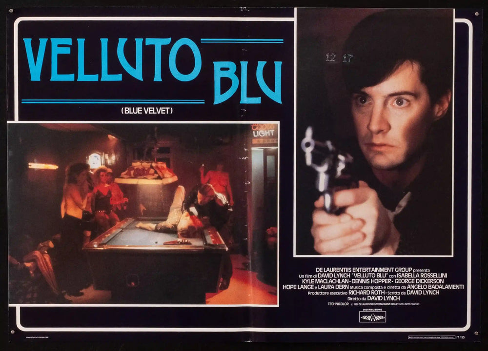 Blue Velvet Original Vintage Movie Poster