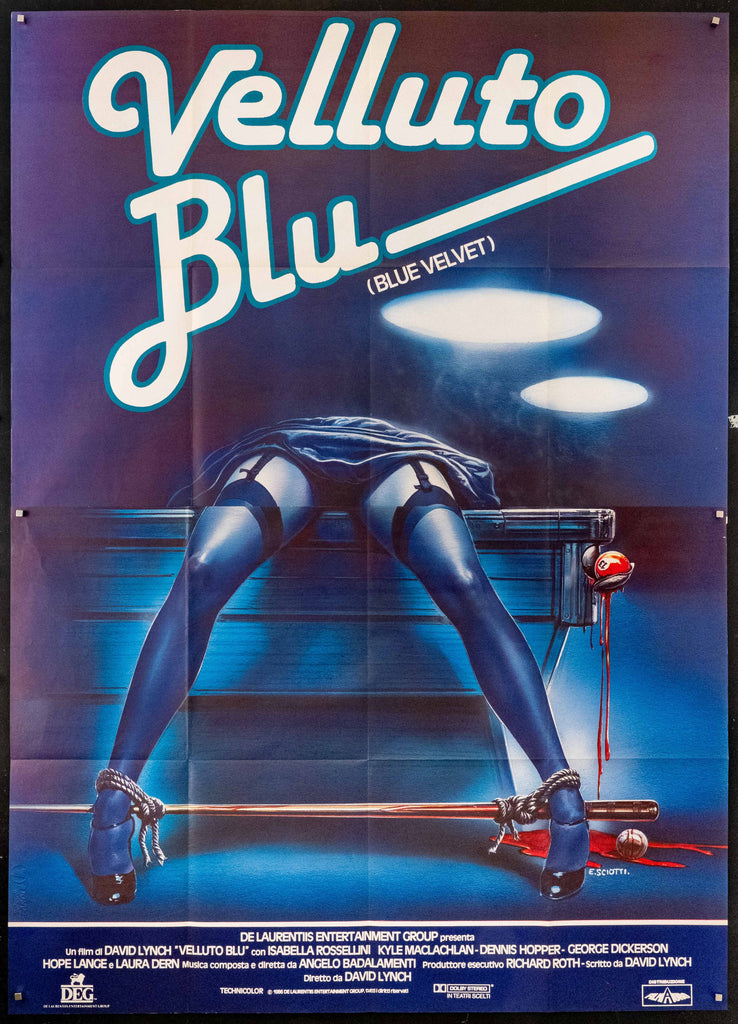 Blue Velvet Original Vintage Movie Poster