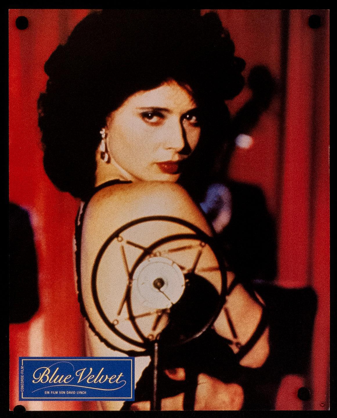 Blue Velvet Movie Poster 1986 German A1 (23x33)