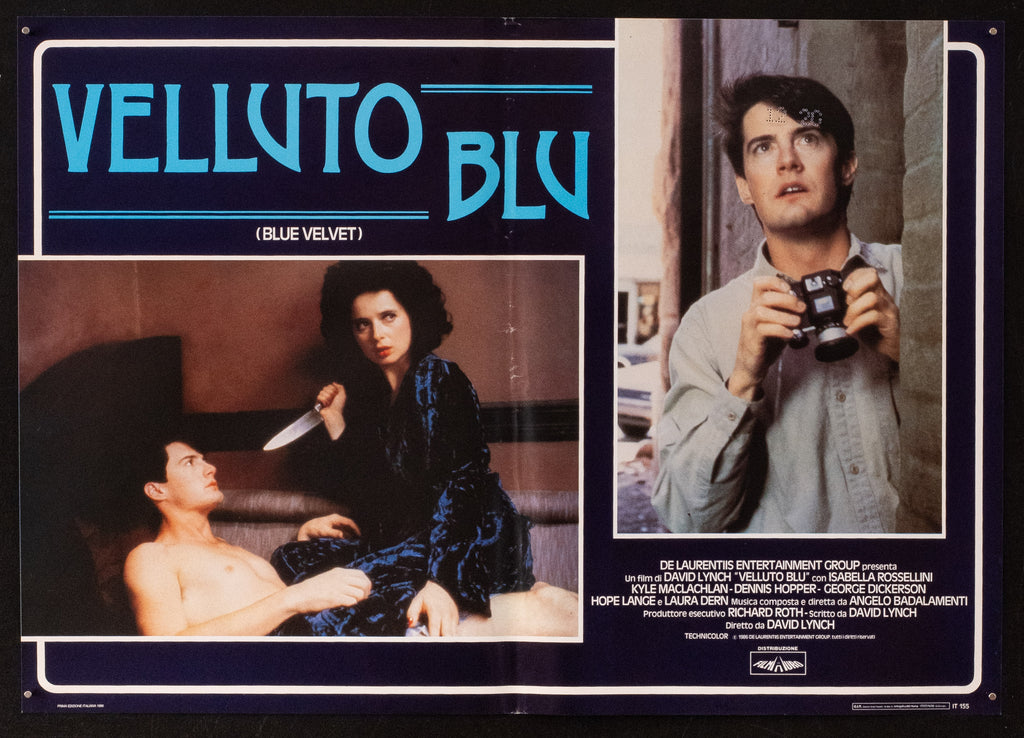 Blue Velvet Original Vintage Movie Poster