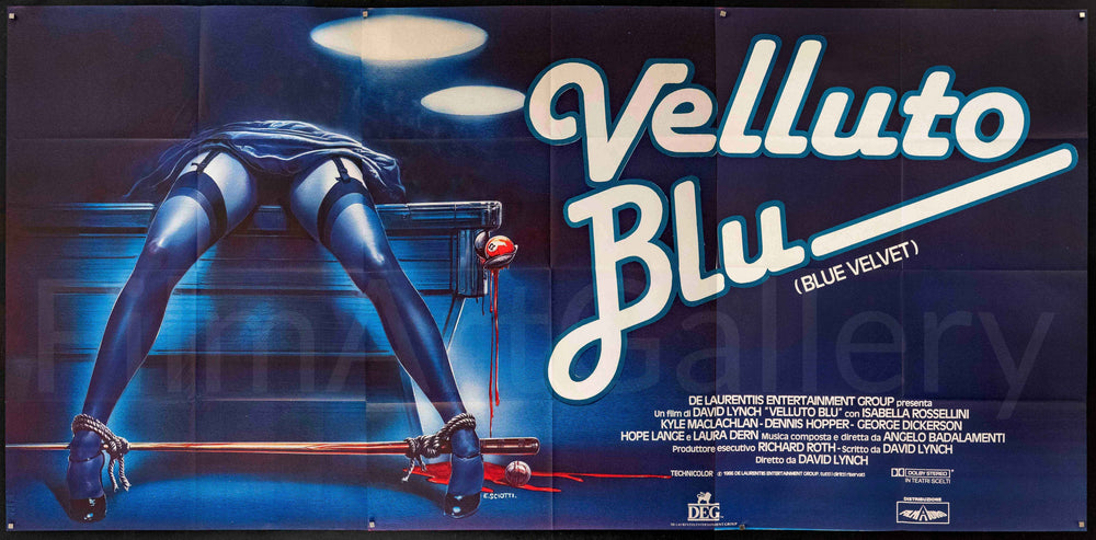 Blue Velvet Original Vintage Movie Poster