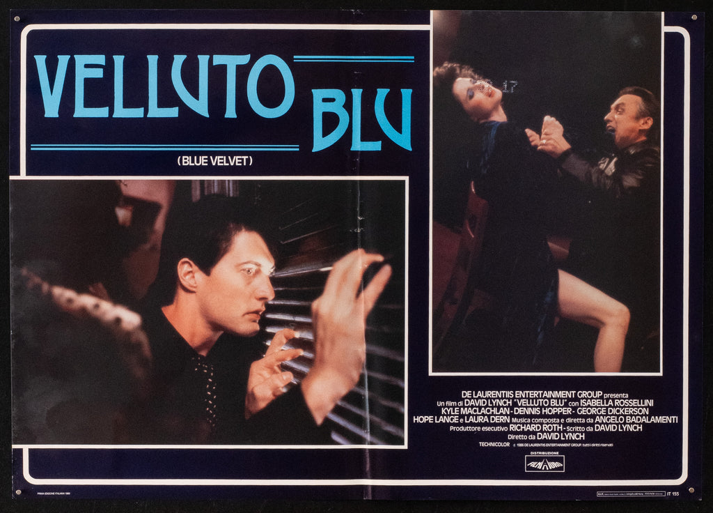 Blue Velvet Original Vintage Movie Poster