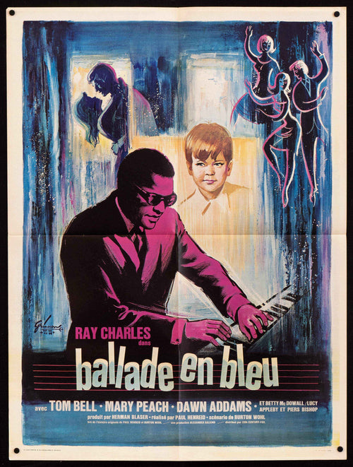 Blues For Lovers Original Vintage Movie Poster