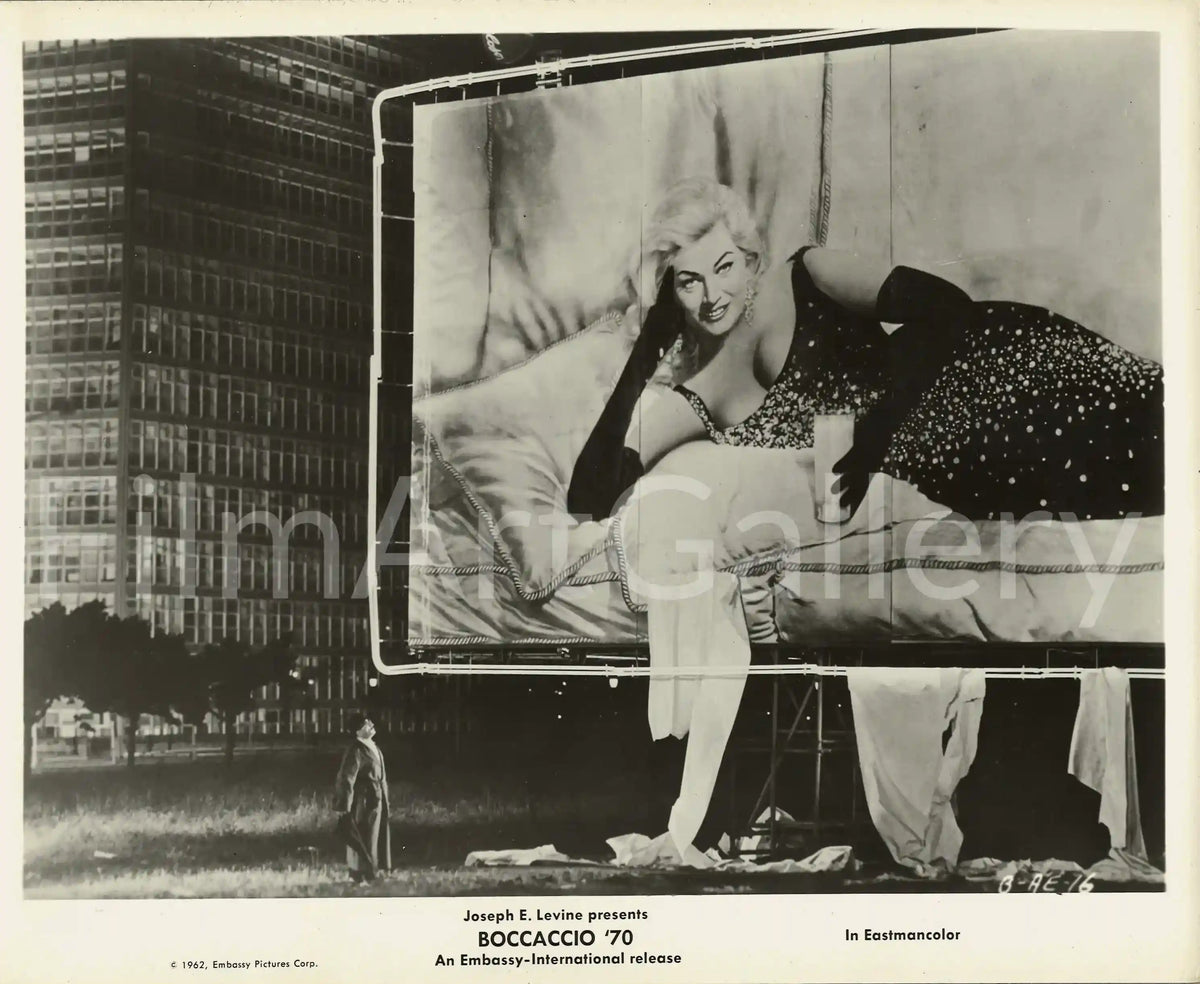 Boccaccio 70 Original Vintage Movie Poster