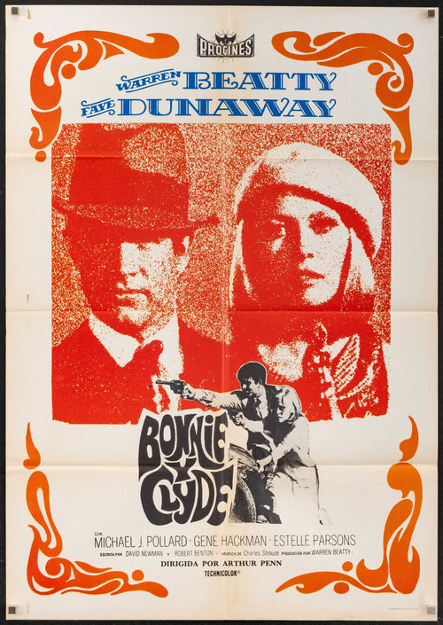 Bonnie and Clyde Original Vintage Movie Poster