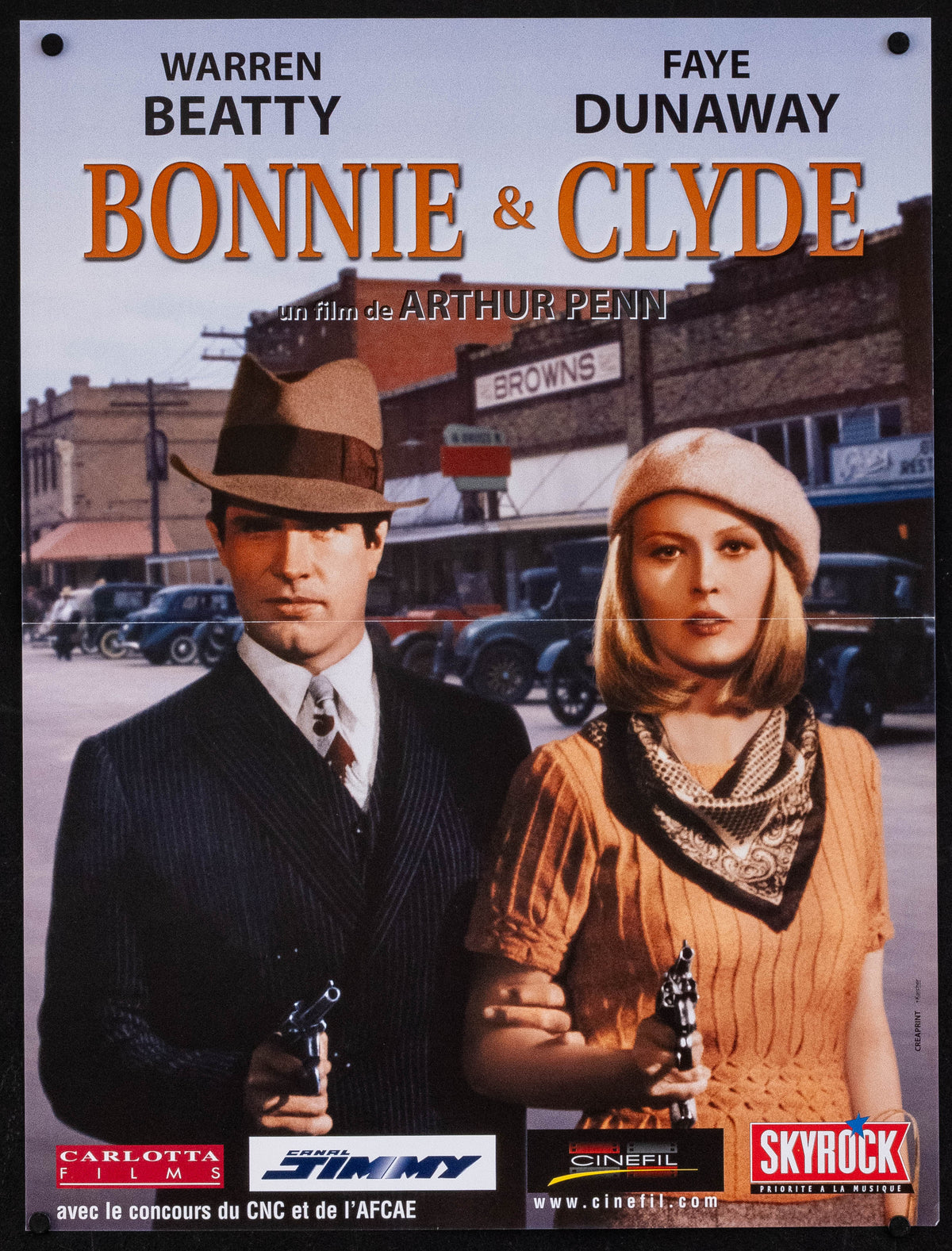 Bonnie and Clyde Original Vintage Movie Poster
