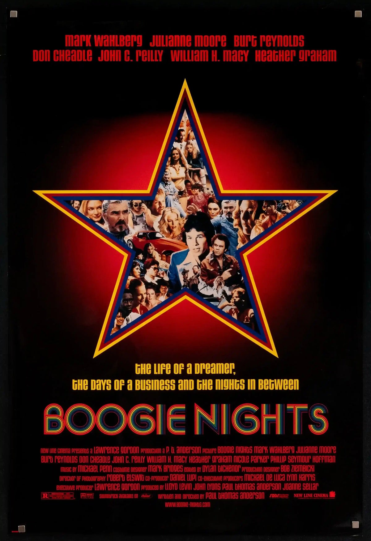 Boogie Nights Original Vintage Movie Poster