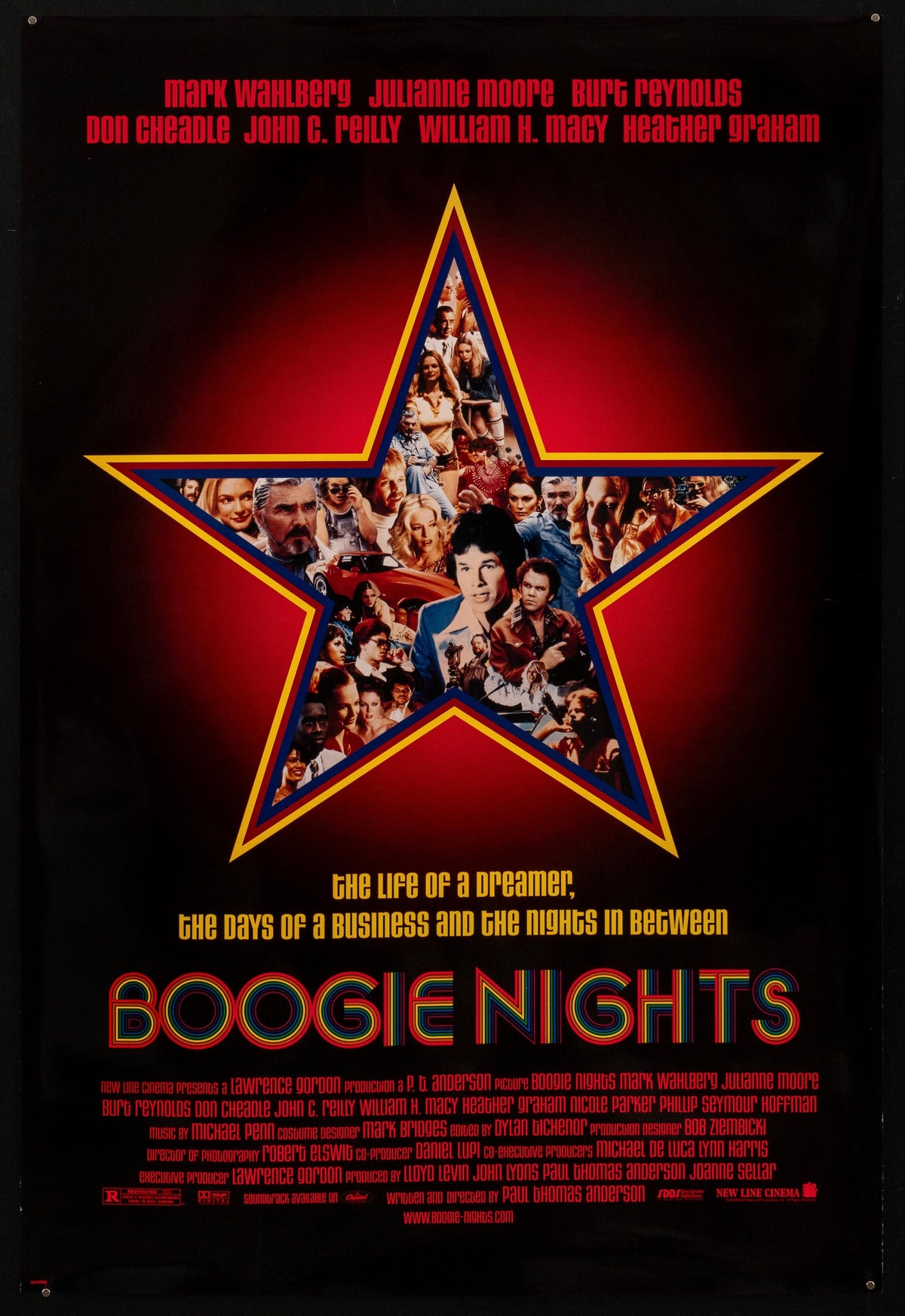 Boogie Nights Original Vintage Movie Poster