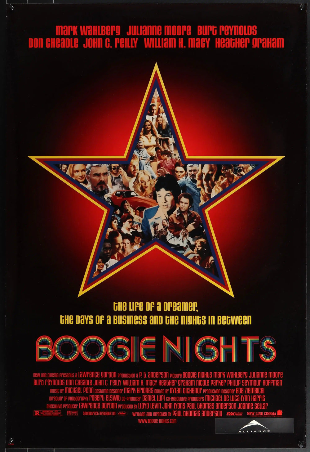 Boogie Nights Original Vintage Movie Poster