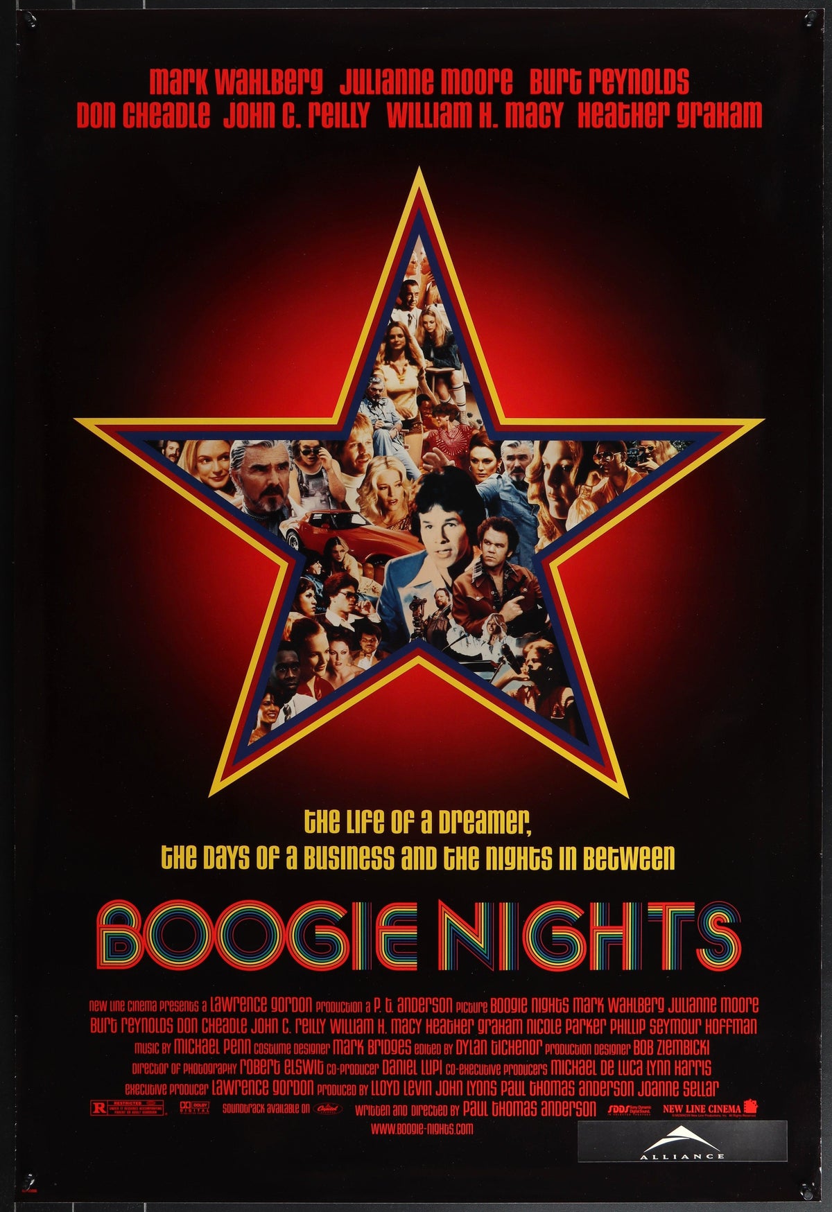 Boogie Nights Original Vintage Movie Poster