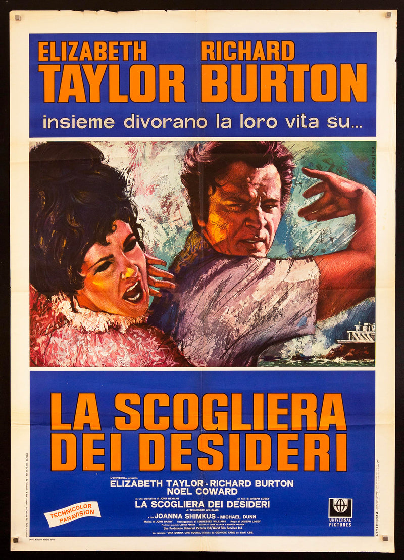 Boom! Italian 2 foglio (39x55) Original Vintage Movie Poster