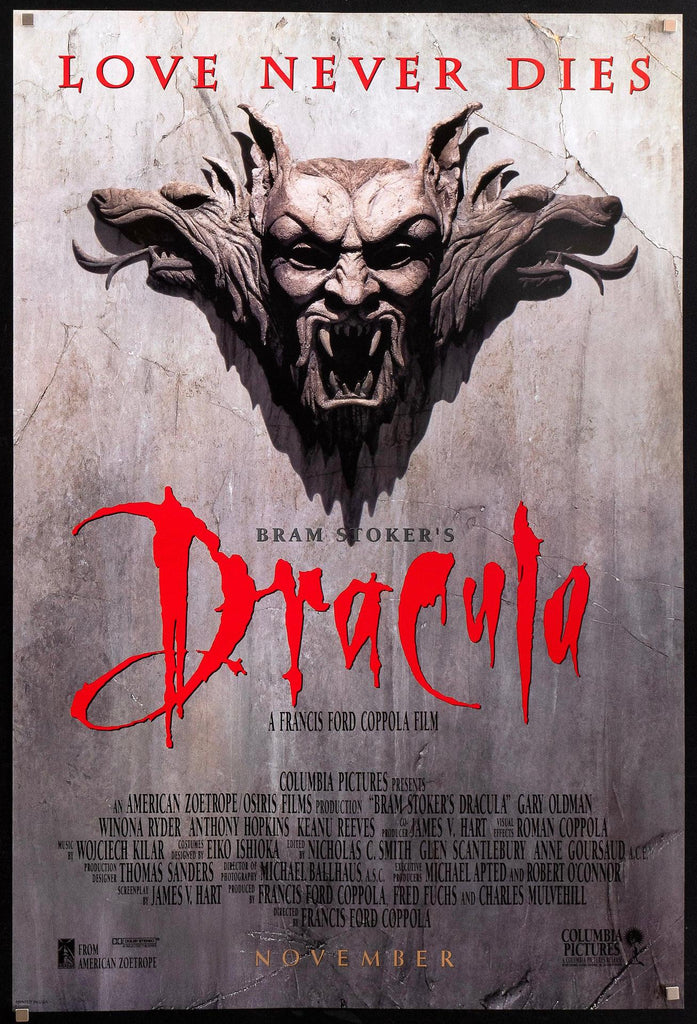 Bram Stoker's Dracula Original Vintage Movie Poster