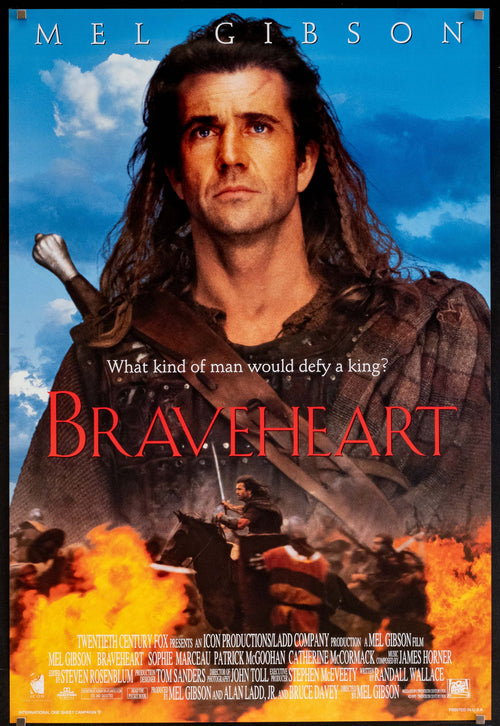 Braveheart Original Vintage Movie Poster
