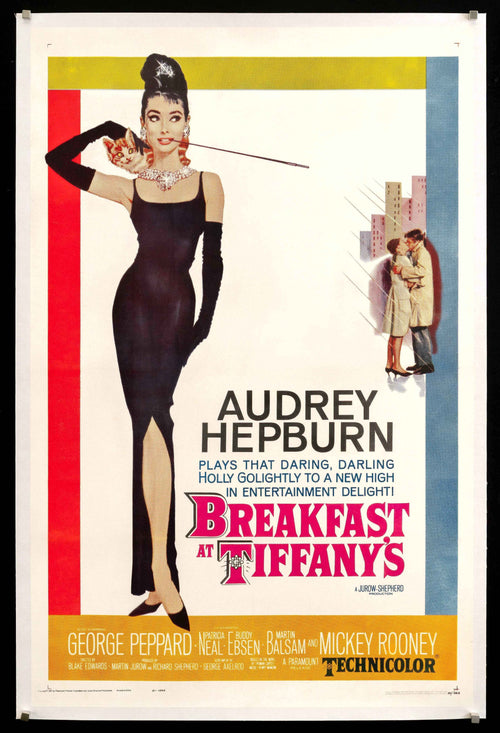 Breakfast At Tiffany's Original Vintage Movie Poster