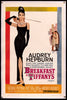 Breakfast At Tiffany's Original Vintage Movie Poster