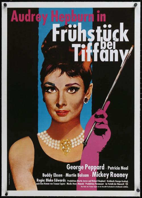 Breakfast at Tiffany's Original Vintage Movie Poster