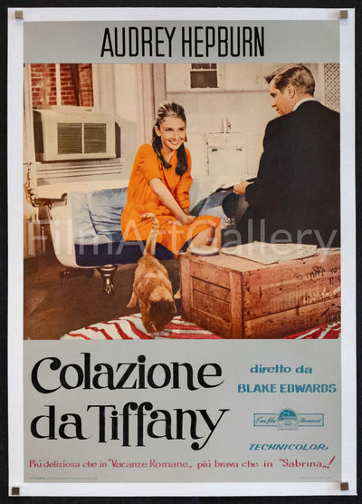 Breakfast at Tiffany's Original Vintage Movie Poster