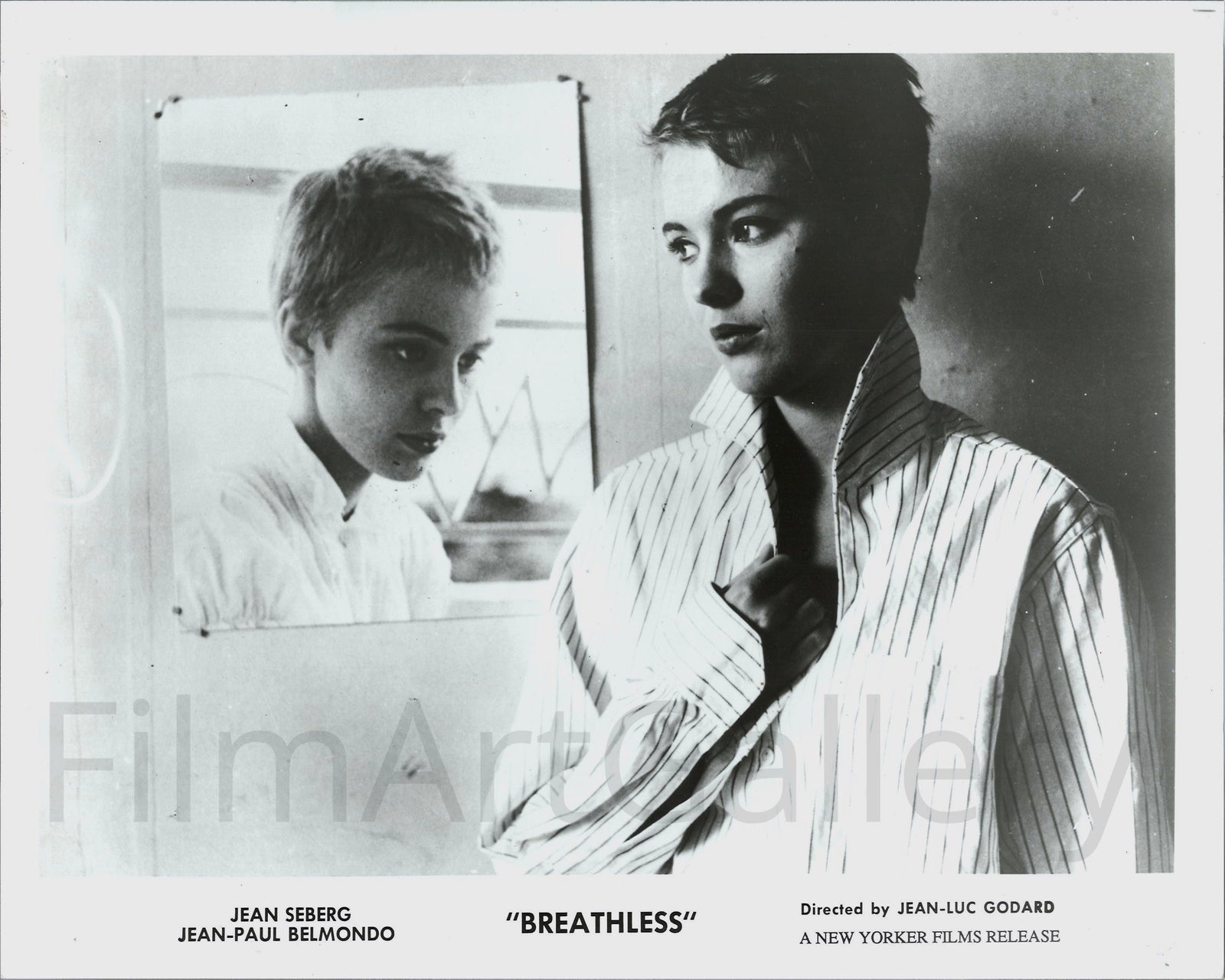 Breathless (A Bout De Souffle) Original Vintage Movie Poster