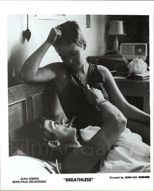 Breathless (A Bout De Souffle) Original Vintage Movie Poster