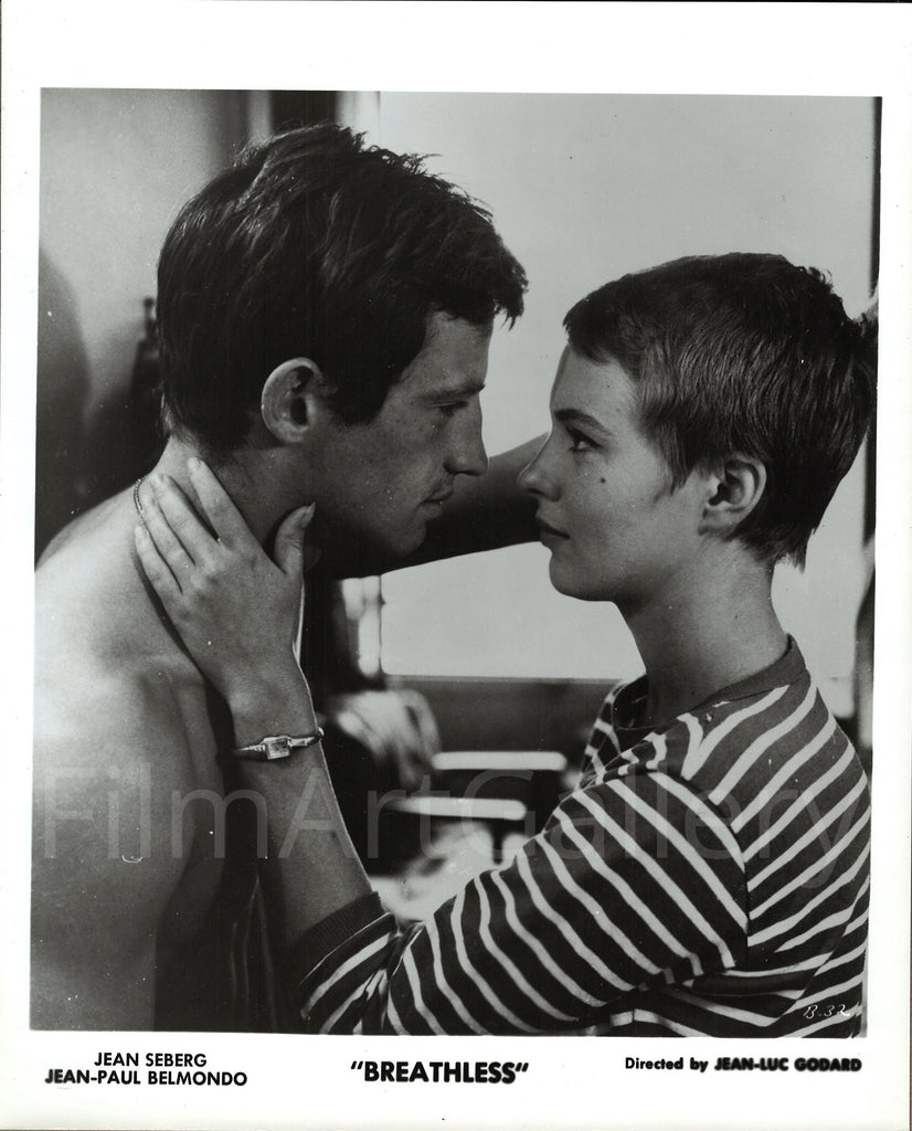 【史上最も激安】 Breathless (A Bout De Souffle) Movie Poster 1960 8x10 その他