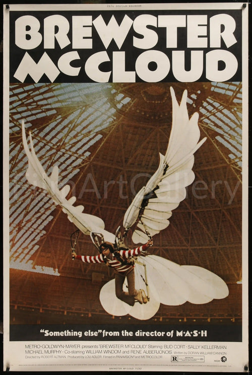 Brewster McCloud Original Vintage Movie Poster