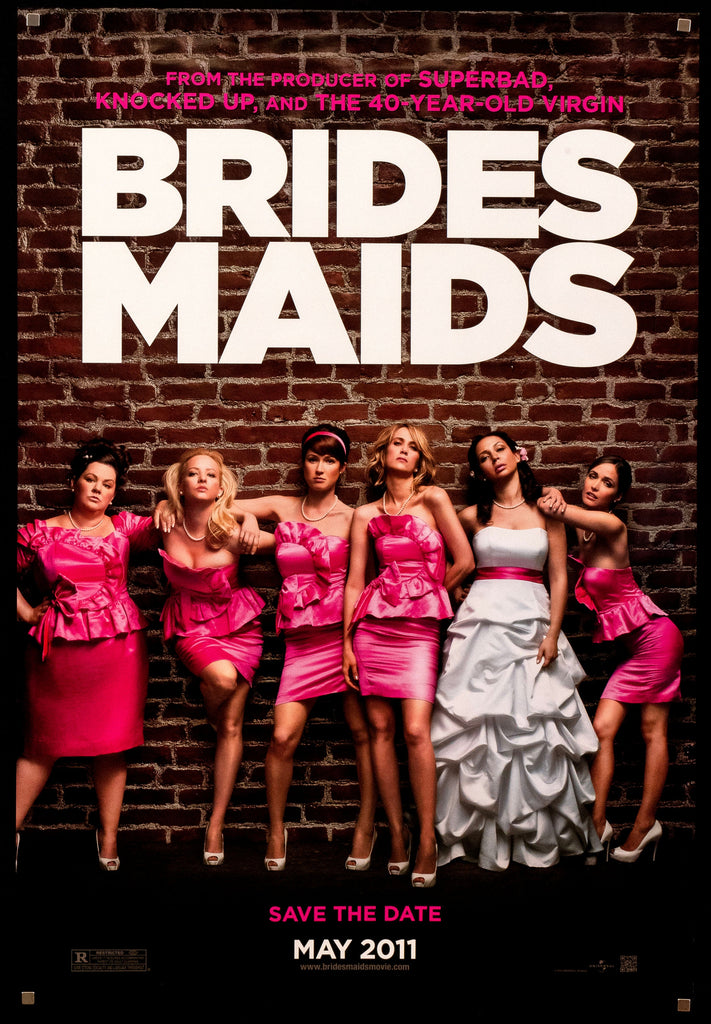 Bridesmaids Original Vintage Movie Poster