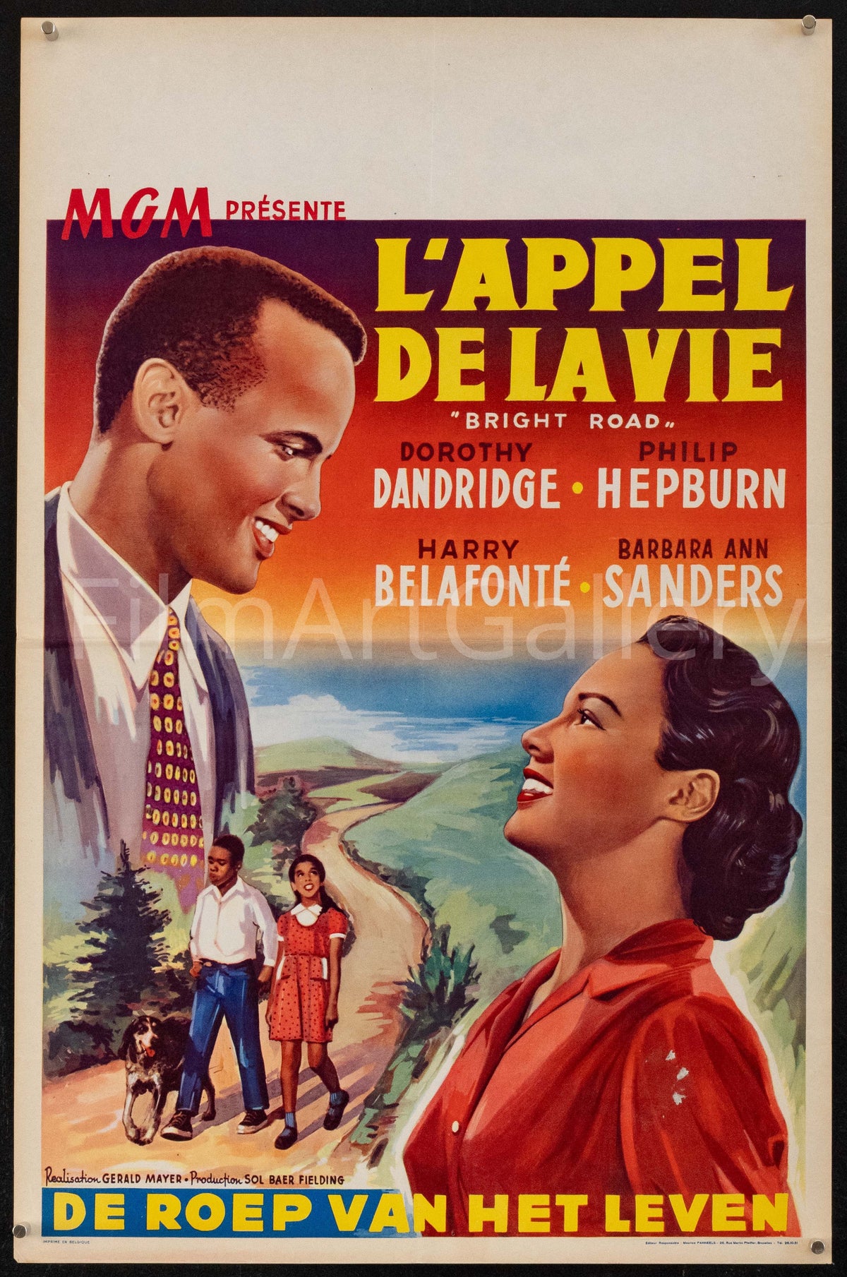 Bright Road Original Vintage Movie Poster