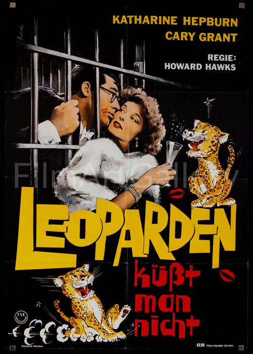 Bringing Up Baby Original Vintage Movie Poster
