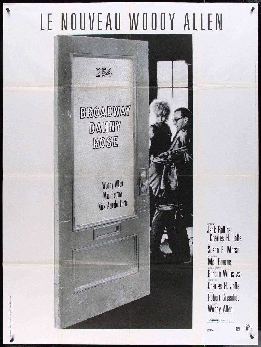 Broadway Danny Rose Original Vintage Movie Poster