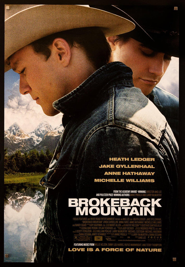 Brokeback Mountain Original Vintage Movie Poster