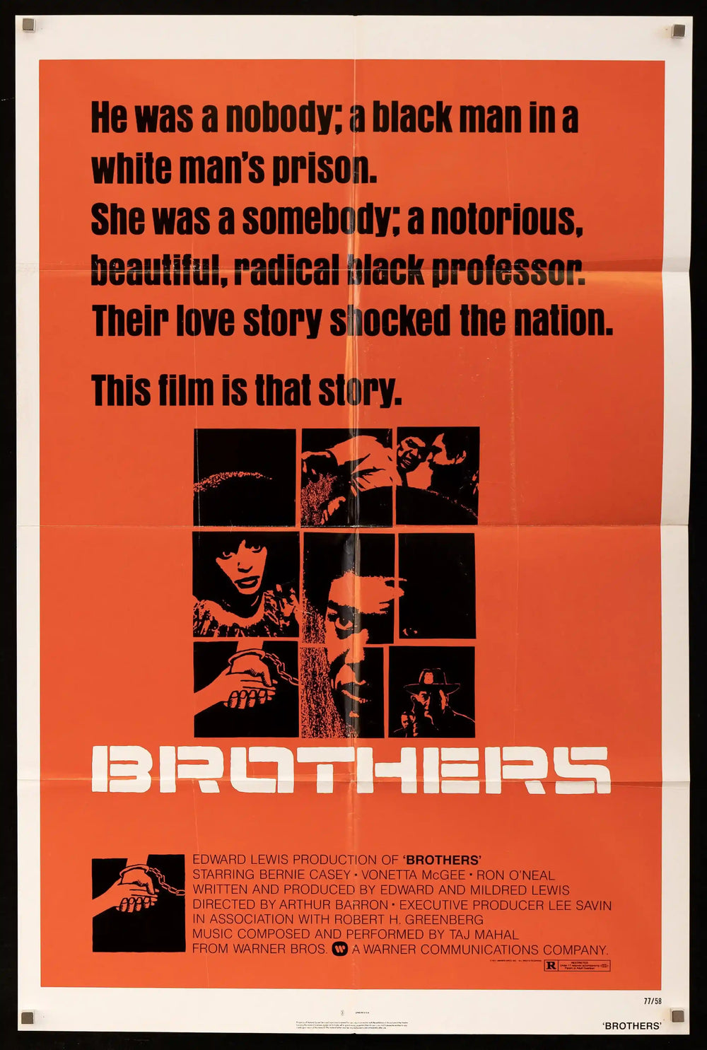 Brothers Original Vintage Movie Poster