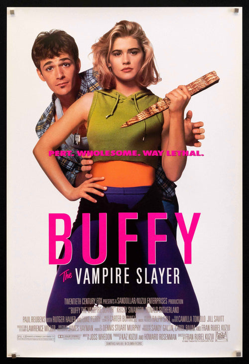 Buffy the Vampire Slayer Original Vintage Movie Poster
