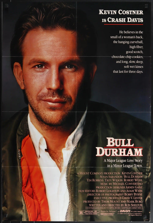 Bull Durham Original Vintage Movie Poster