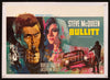 Bullitt Belgian (14x22) Original Vintage Movie Poster