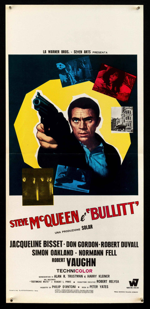 Bullitt Original Vintage Movie Poster