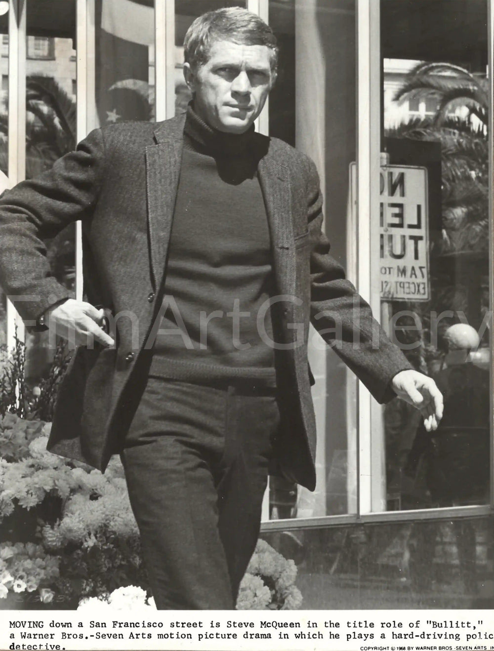 Bullitt Original Vintage Movie Poster