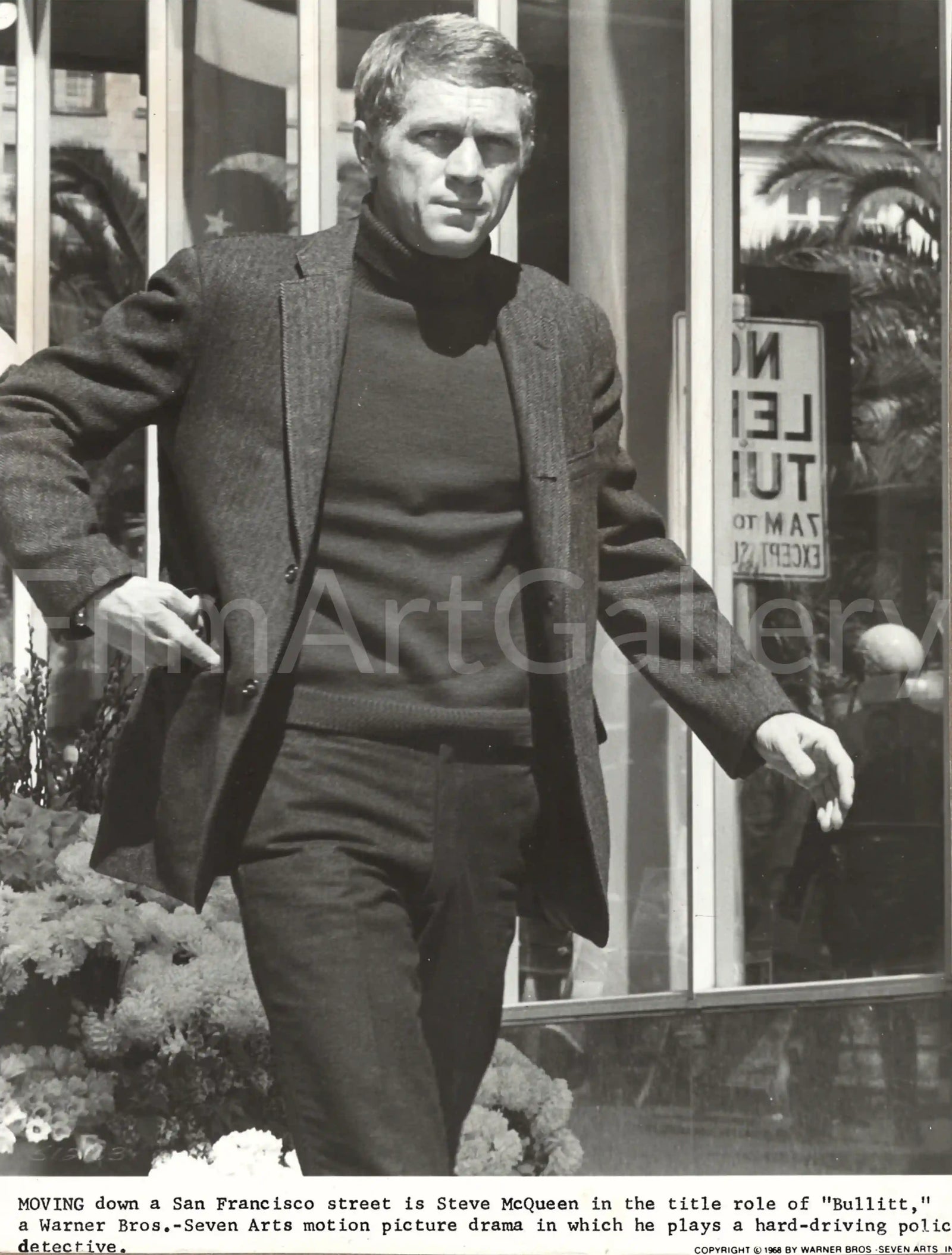 Bullitt Original Vintage Movie Poster