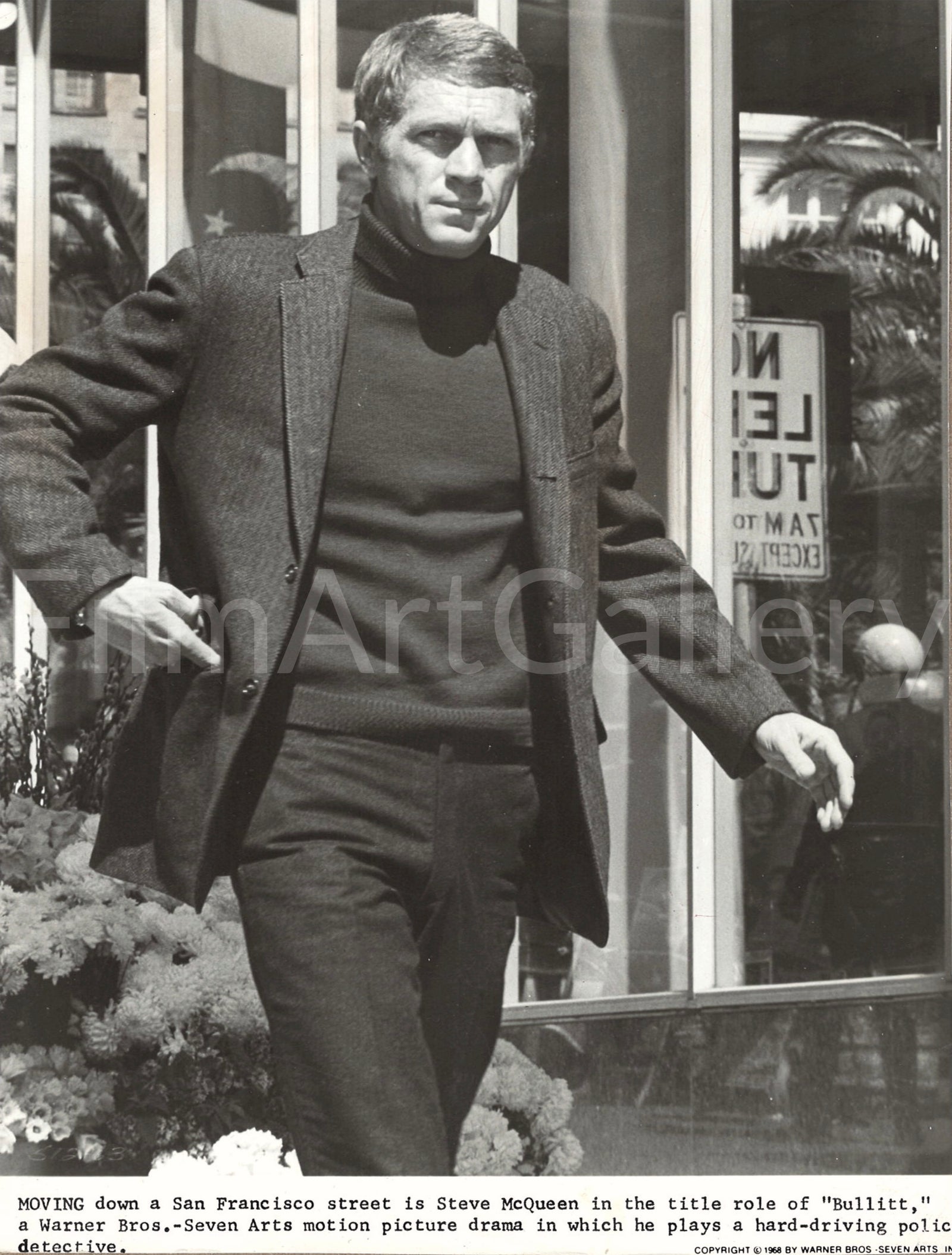 Bullitt Original Vintage Movie Poster