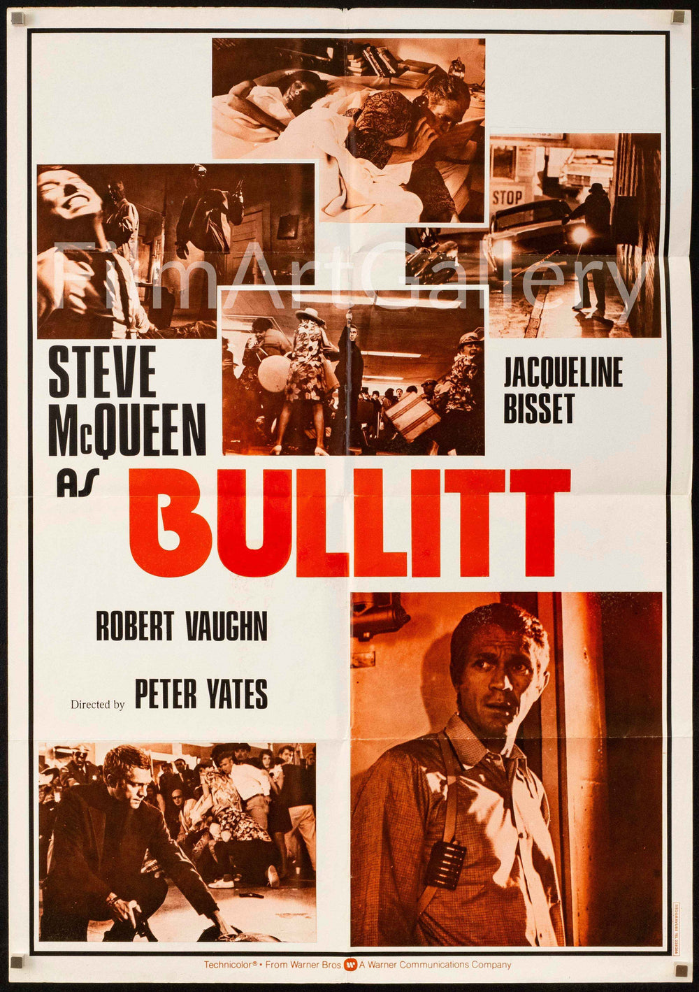 Bullitt Original Vintage Movie Poster