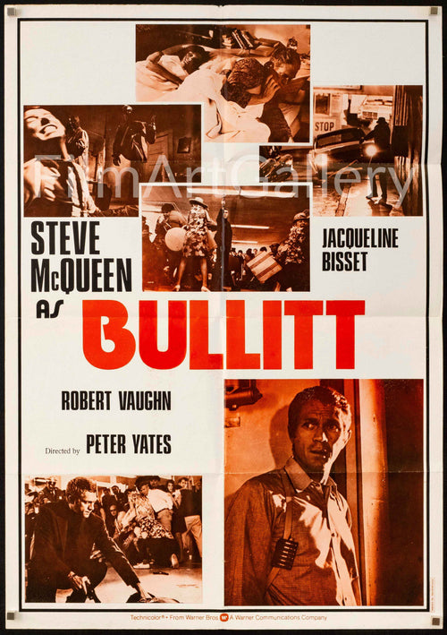Bullitt Original Vintage Movie Poster