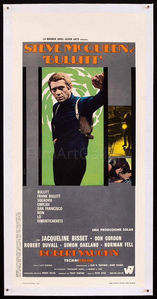 Bullitt Original Vintage Movie Poster