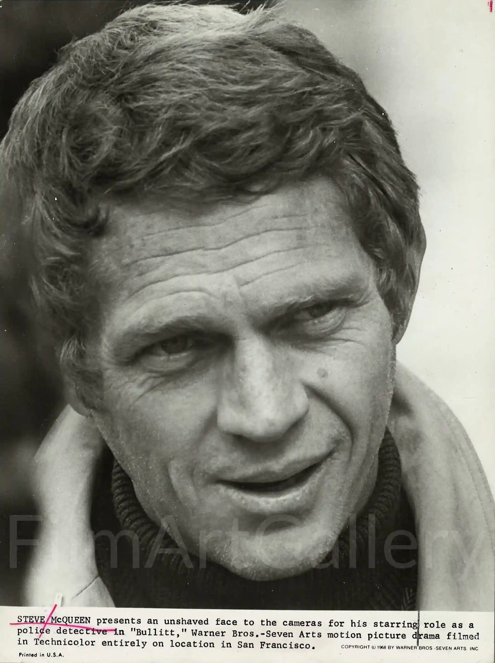 Bullitt Original Vintage Movie Poster