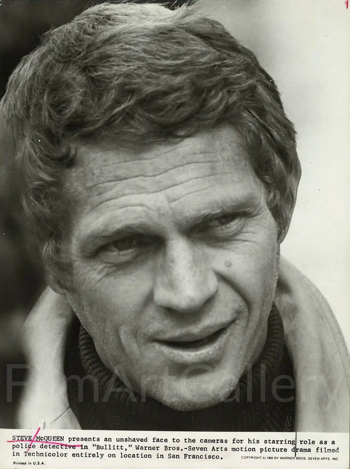 Bullitt Original Vintage Movie Poster
