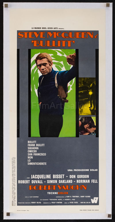 Bullitt Original Vintage Movie Poster