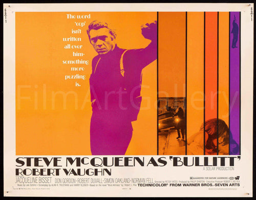Bullitt Original Vintage Movie Poster