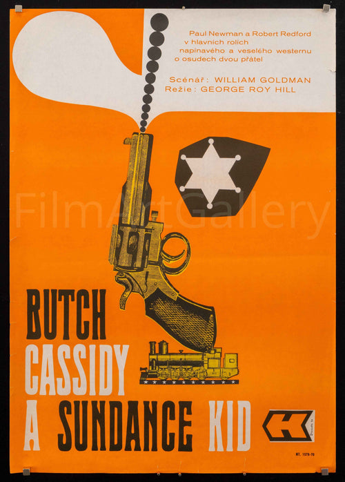 Butch Cassidy and the Sundance Kid Original Vintage Movie Poster