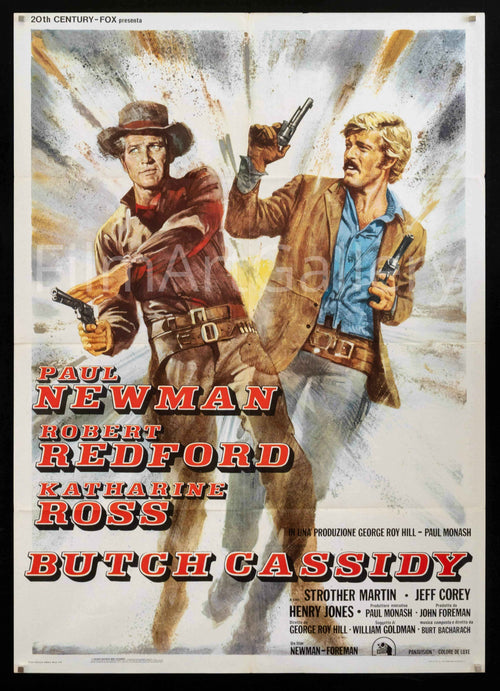 Butch Cassidy and the Sundance Kid Original Vintage Movie Poster