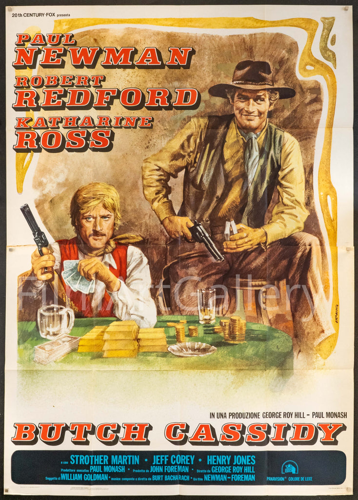 Butch Cassidy and the Sundance Kid Original Vintage Movie Poster