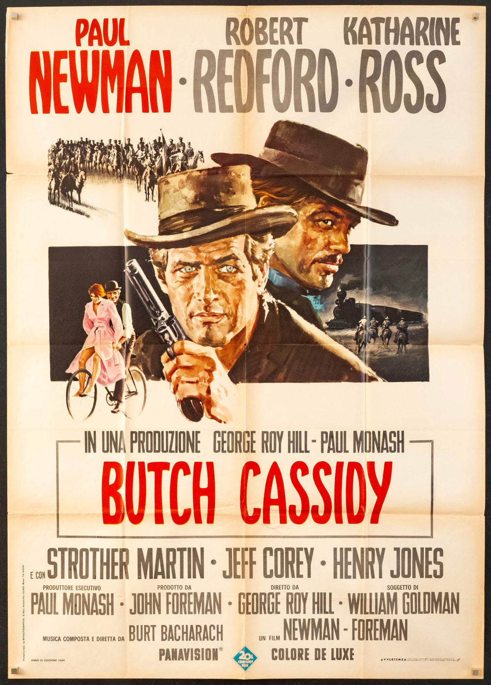 Butch Cassidy and the Sundance Kid Original Vintage Movie Poster