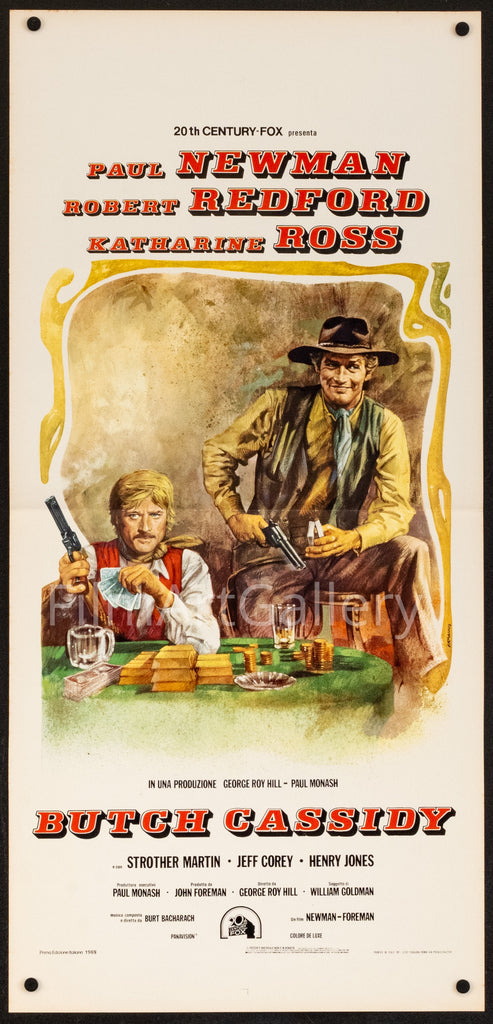 Butch Cassidy and the Sundance Kid Original Vintage Movie Poster